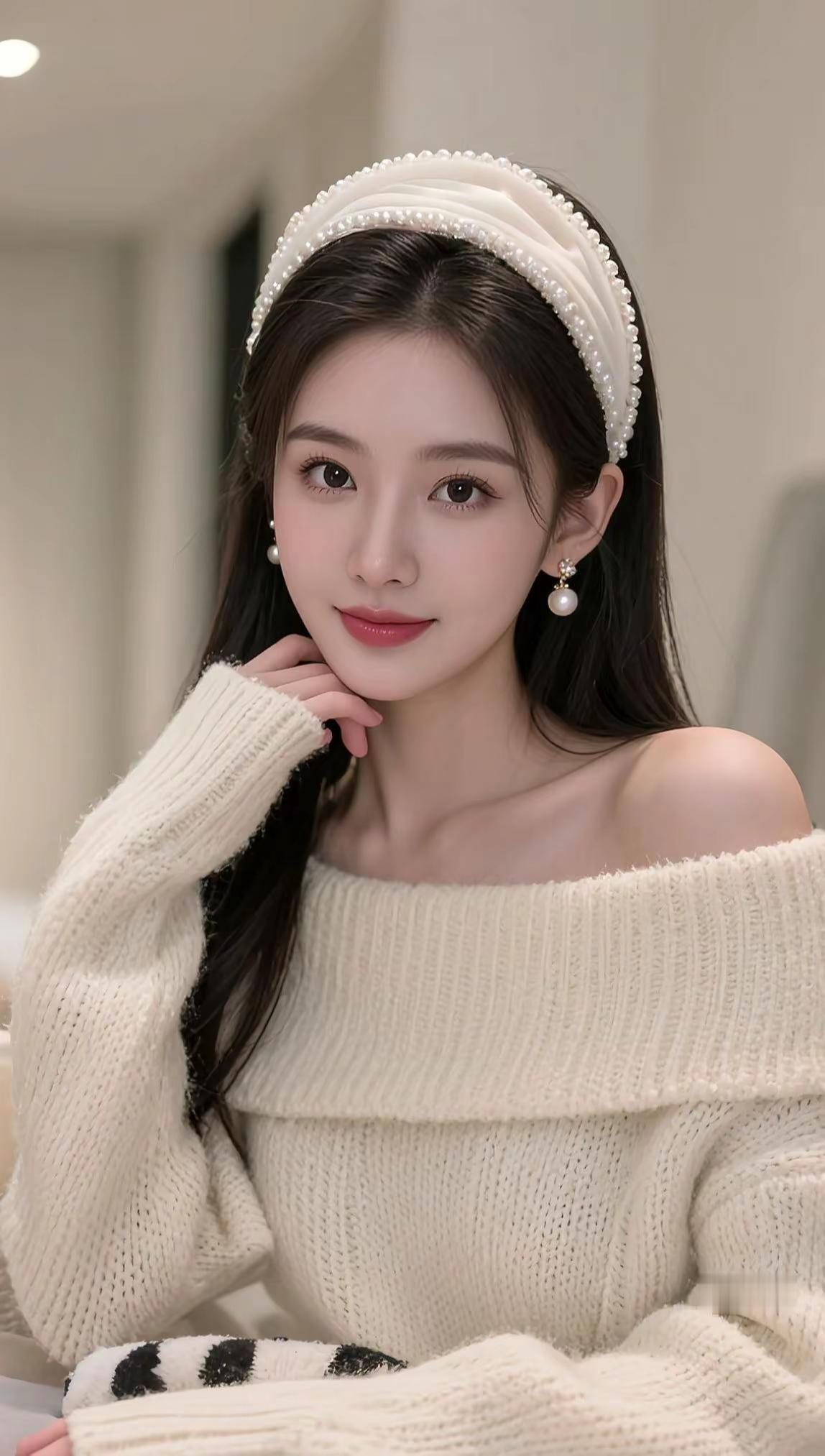 温柔毛衣写真 ai创作 玩法合伙人计划 漂亮