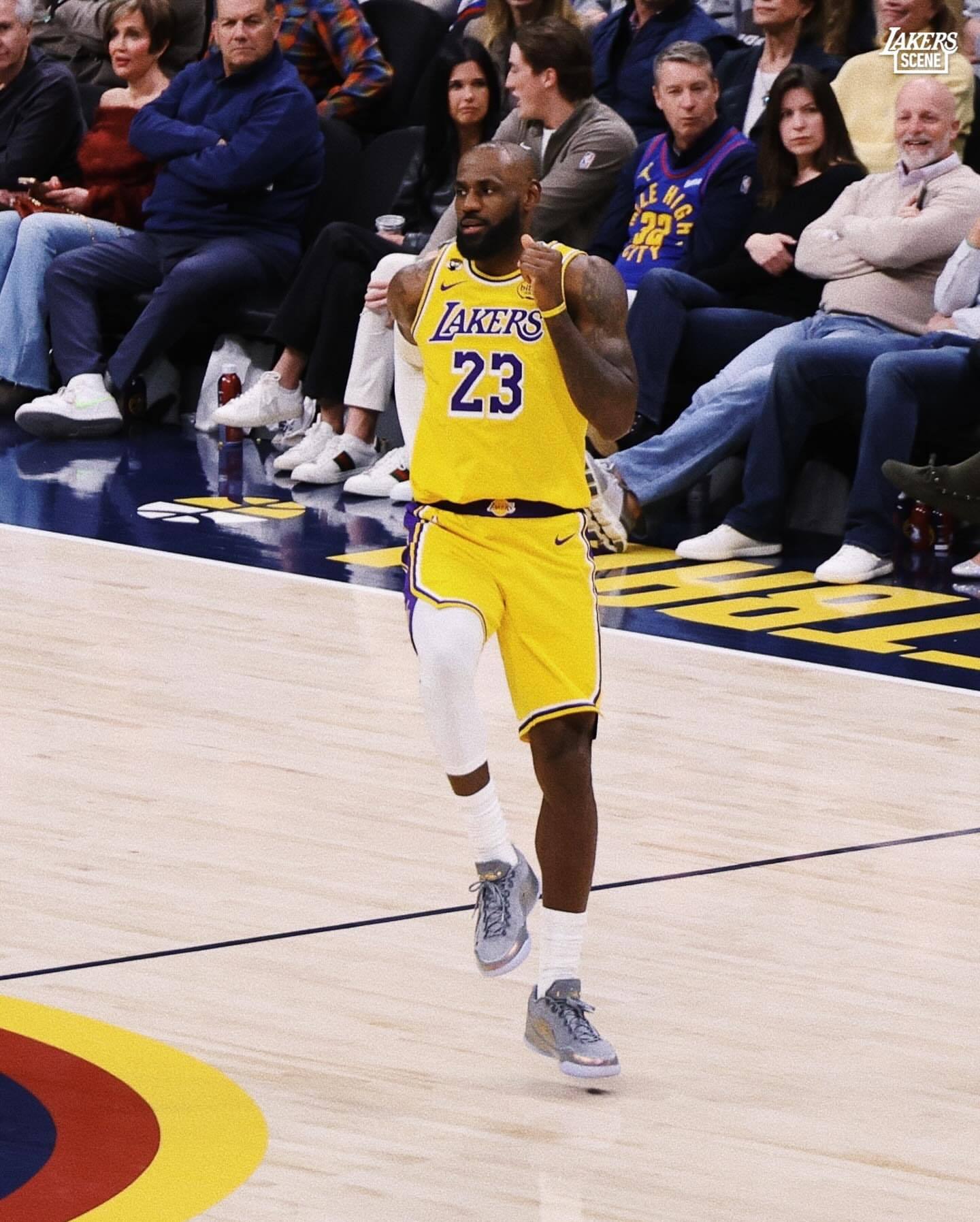 湖人vs掘金Scenes📷湖人vs掘金洛杉矶湖人