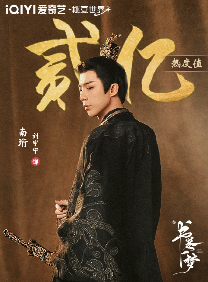 炸了！刘宇宁《书卷一梦》南珩角色热度破两亿！每一吻都写着 “非自愿”，反差感拉满