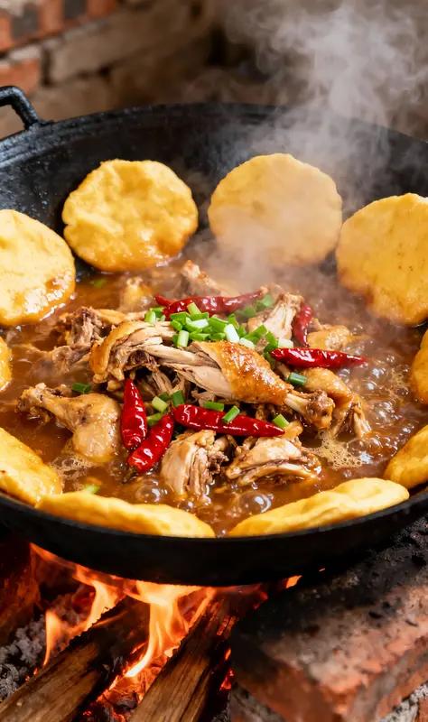 3月在四川和山东潍坊都有暖心事儿。四川一位爸爸端着“真·铁锅炖”去学校看高三儿子