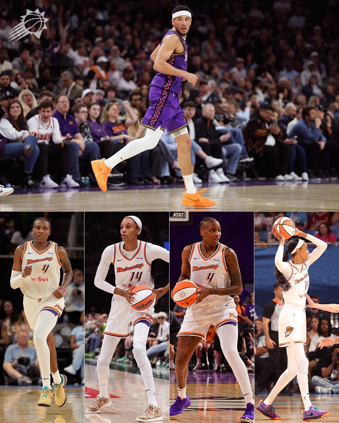 WNBA 最受欢迎的鞋子 👟布克1代在WNBA常规赛期间的上脚时间排名中名列前