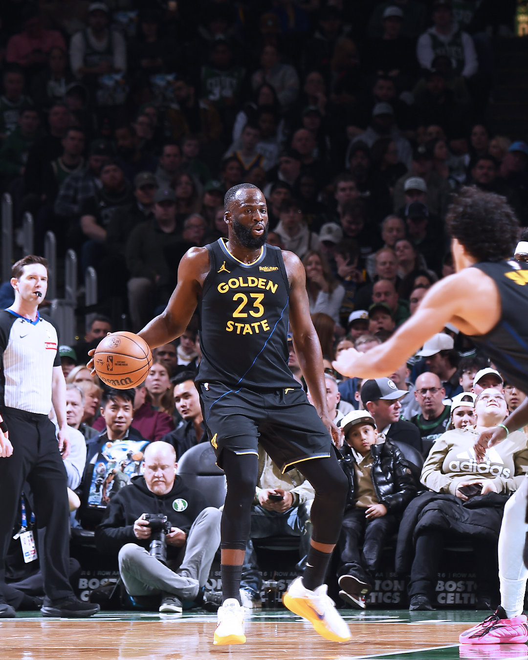 格林13分，5篮板，5助攻，1抢断。勇士vs凯尔特人