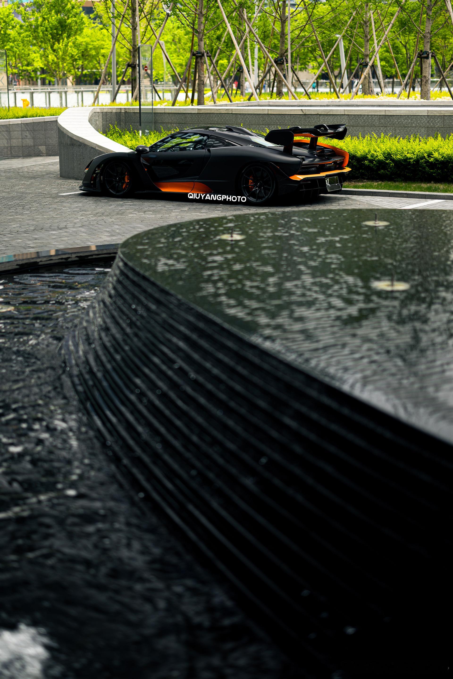 Mclaren Senna #cars01豪车拍# 哑光裸碳搭配Papaya O
