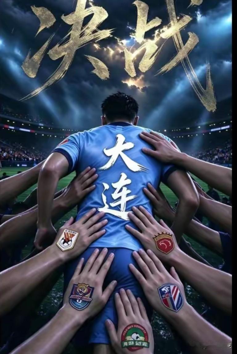 大连英博牛，客场战胜成都蓉城，把冠军悬念继续保留到联赛最后一轮，大连能不能最后夺