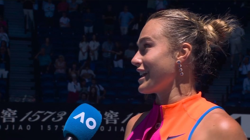 萨巴伦卡进澳网16强 萨巴伦卡赛后接受了采访，她表示很享受比赛。萨巴伦卡挽救四盘