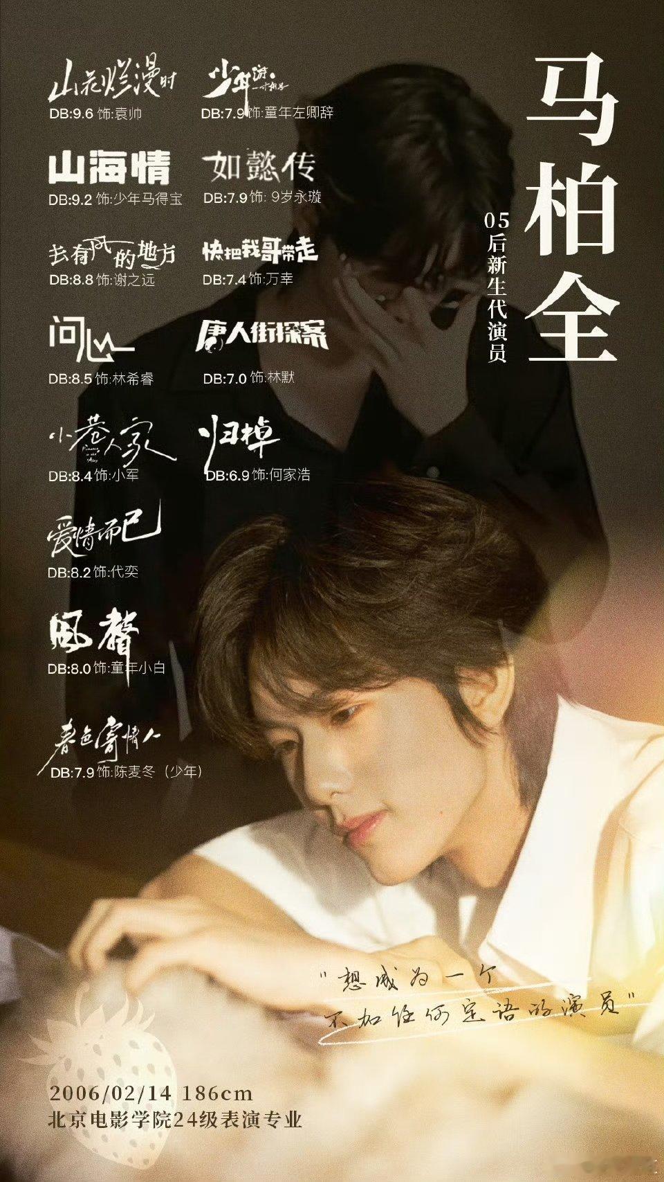 未检之名未检之名 黄轩马柏全 马柏全进组开启演艺新篇章，携手黄轩二搭深耕未检题材