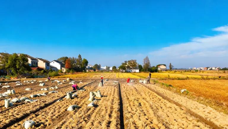 给土豆盖“黄金被”，给菌菇当“营养基”：沙头镇将秸秆“玩出了花样”