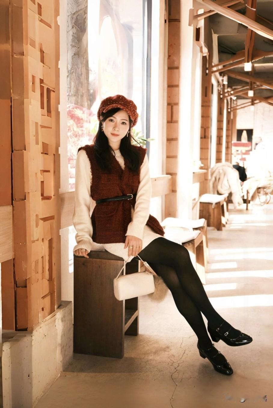 分享秋冬穿搭 还得是厚黑，耐看又百搭还显气质。