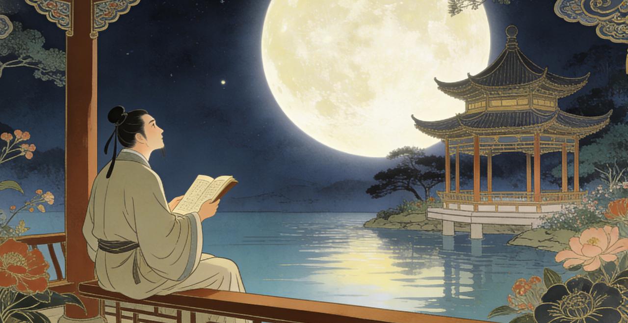 古今诗文，尤以唐诗最盛，唐诗中《春江花月夜》一篇，更因为其融诗情、画意、哲思三者