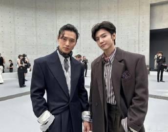 陈哲远山崎贤人同框合照陈哲远山崎贤人同框完全梦幻联动 