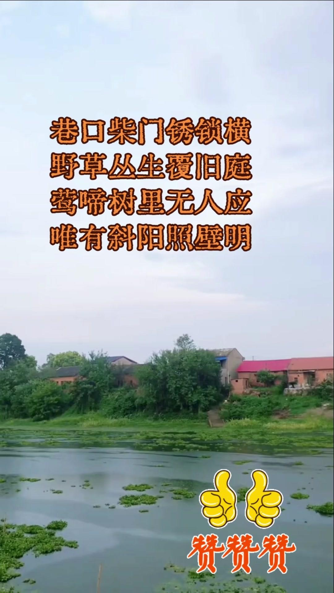 推开那扇锈迹斑斑的柴门，仿佛跌入时光缝隙。野草丛生的庭院里，还能看到当年玩耍的痕