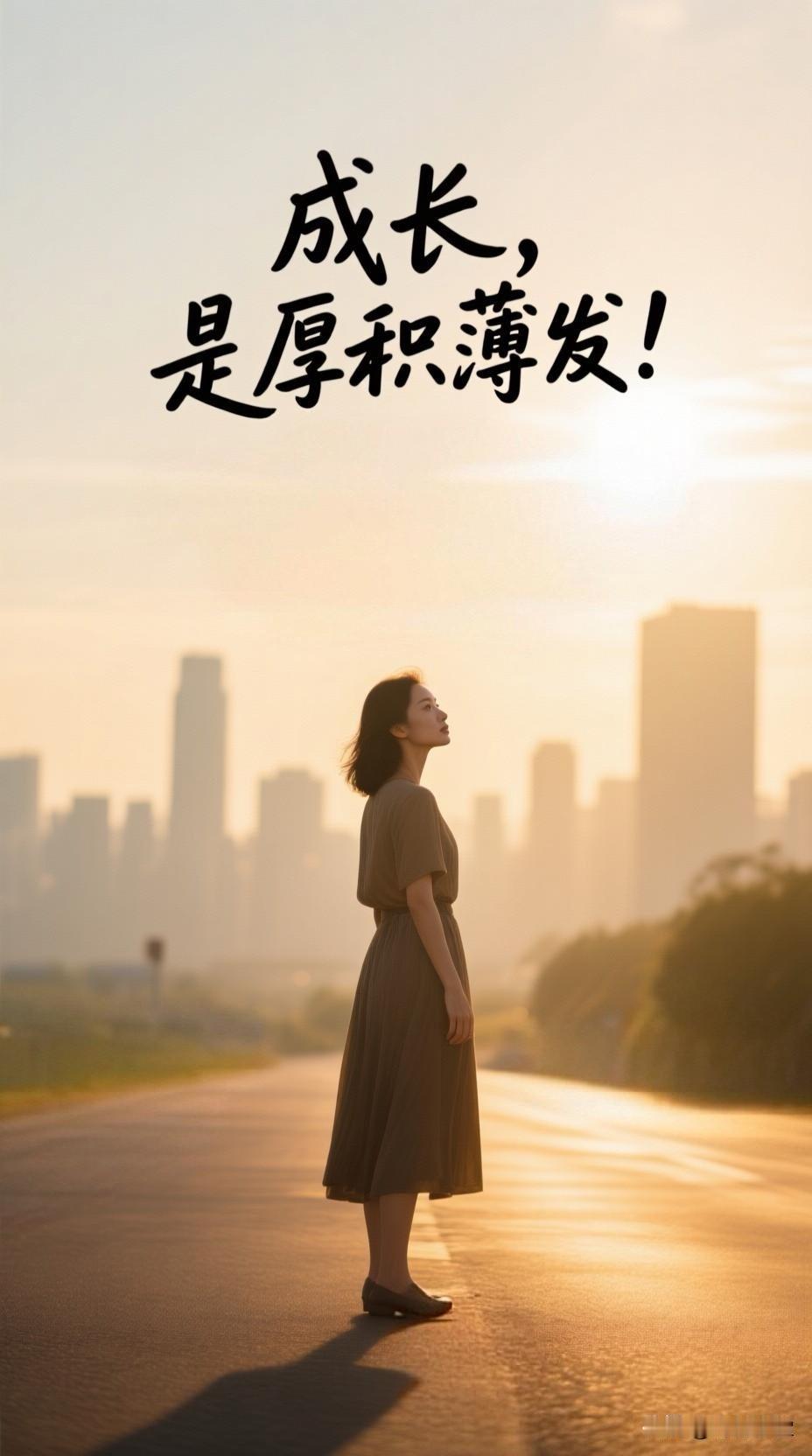 别让犹豫绊住脚步，今天的你比昨天更努力一点，梦想就会更近一点。有目标就去追，有计