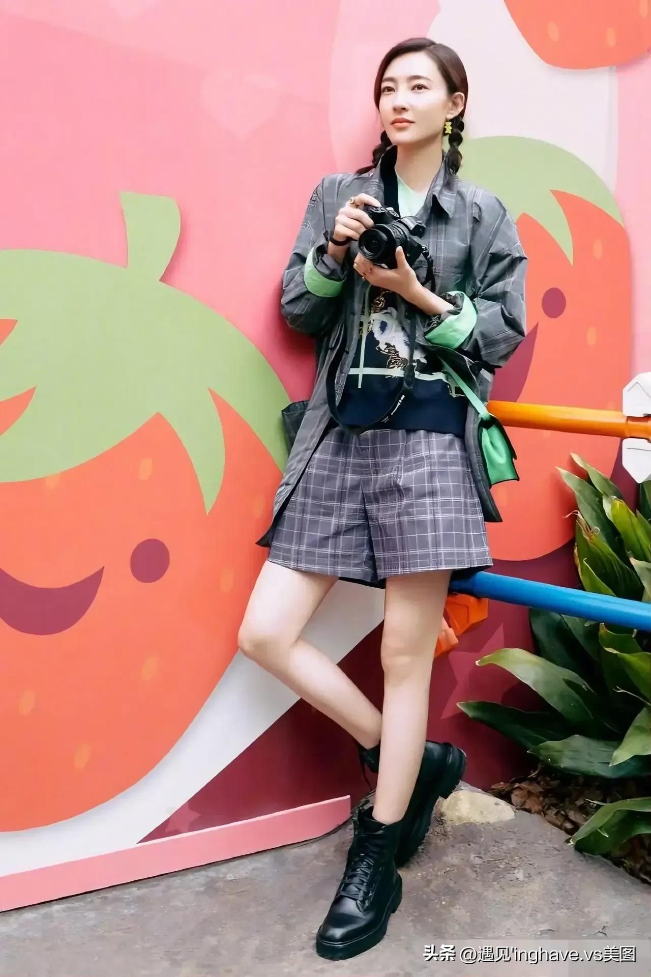 王丽坤李小冉大美女气质好自然美