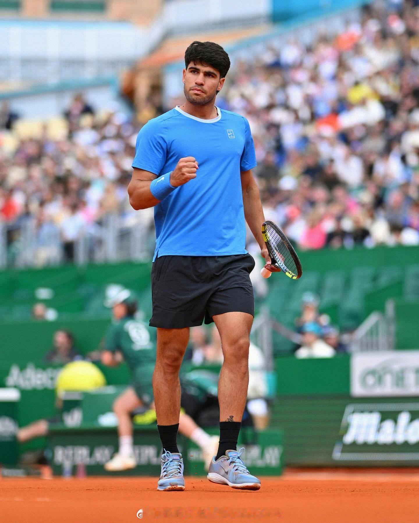 ✅第5次红土大师赛四强✅第14次大师赛四强✅红土16连胜 ✅阿尔卡拉斯300胜