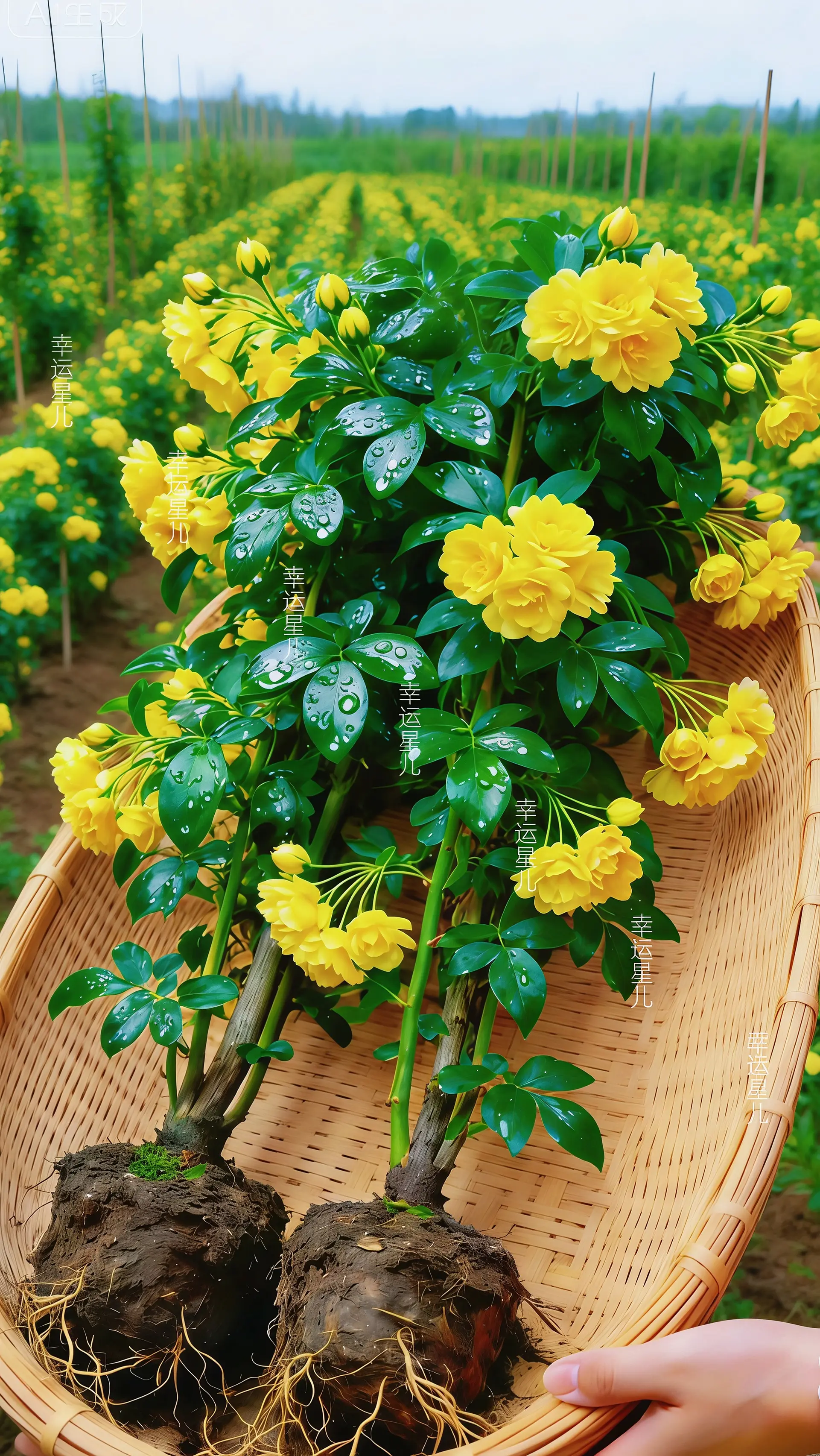 爬藤花墙花墙拍照请你看花黄木香