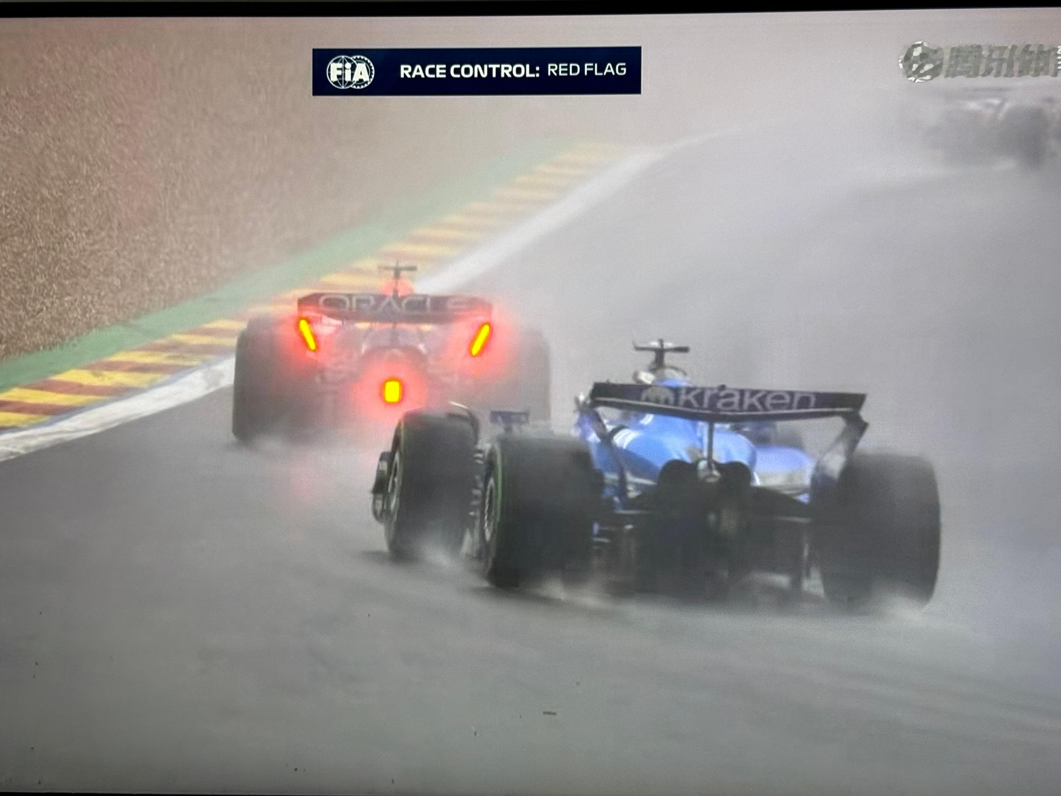 F1比利时大奖赛起步程序终止f1比利时大奖赛 ​​​