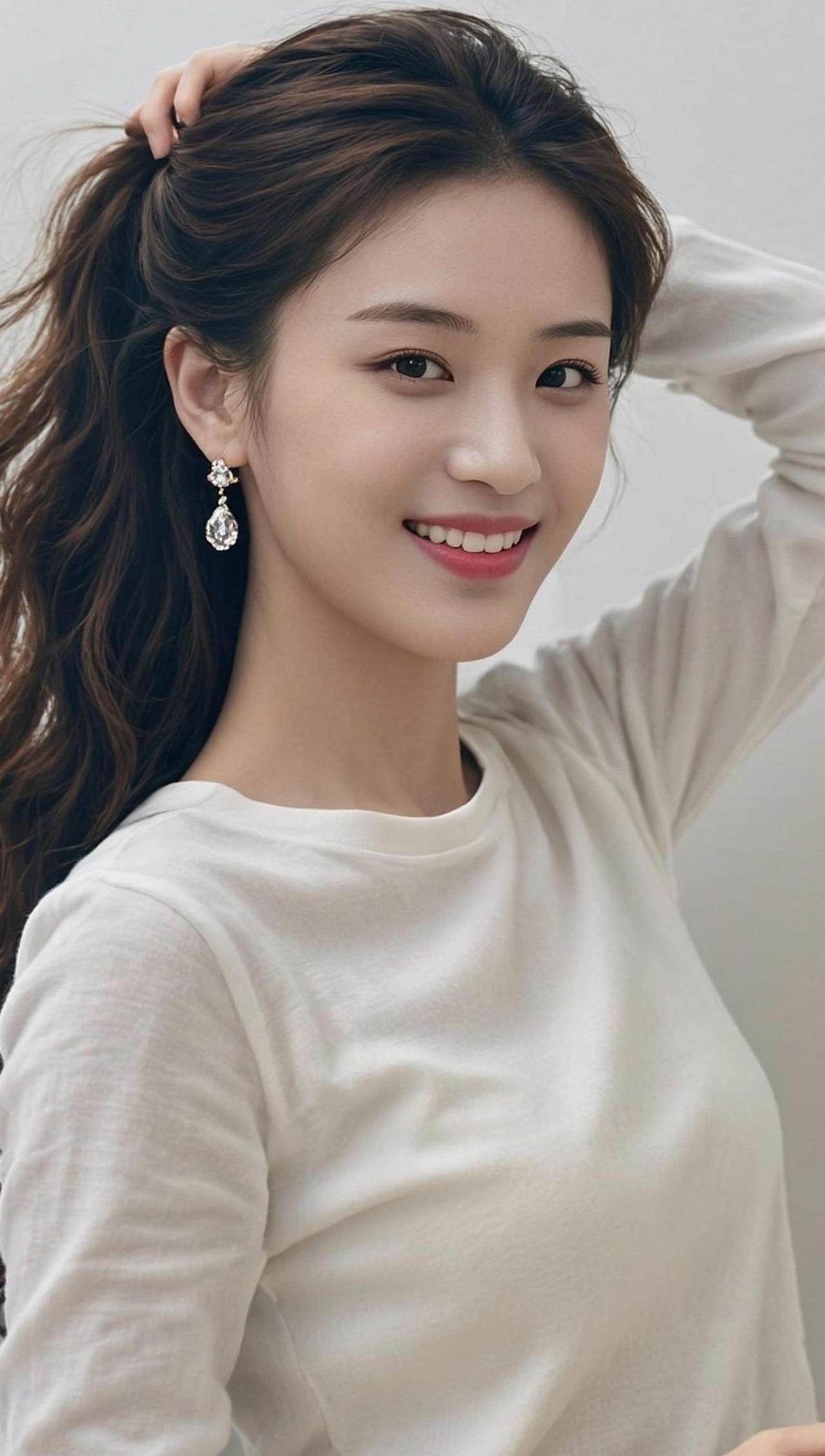 这自拍拍得我都不好意思说自己是AI生成的，毕竟真人也未必能这么自然地笑出“我今天