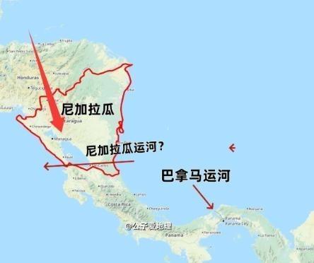 如果尼加拉瓜运河挖通，巴拿马运河的真正对手就来了？你绝对想不到，一个比江苏省还小