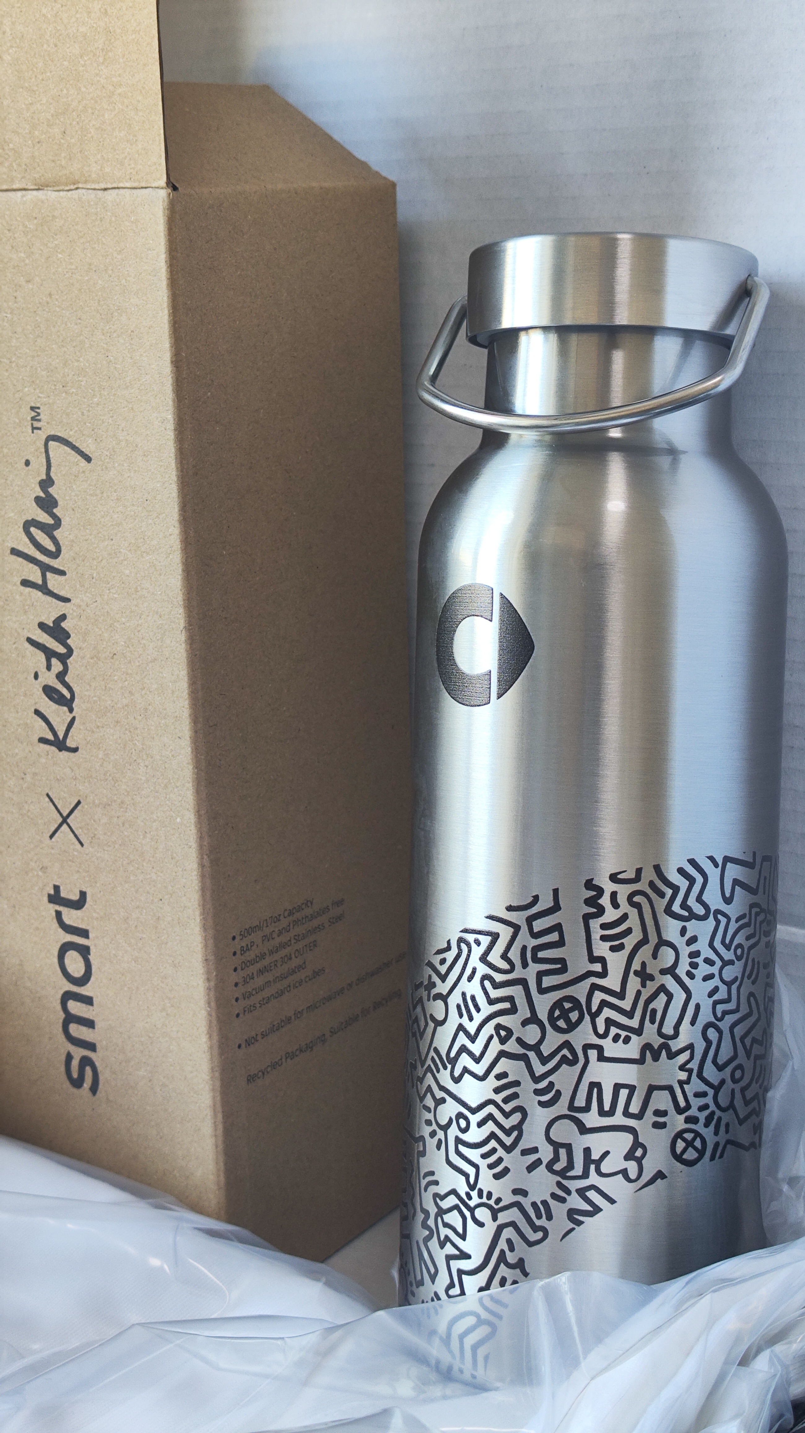 感谢smart送来的Keith Haring联名礼物，图1图2一起抽掉，点赞就行