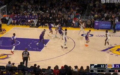 轮到小詹的发挥时间爵士vs湖人
