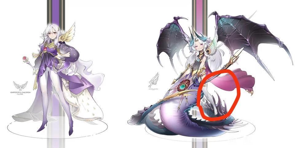 蛇人长腿是这样吗 