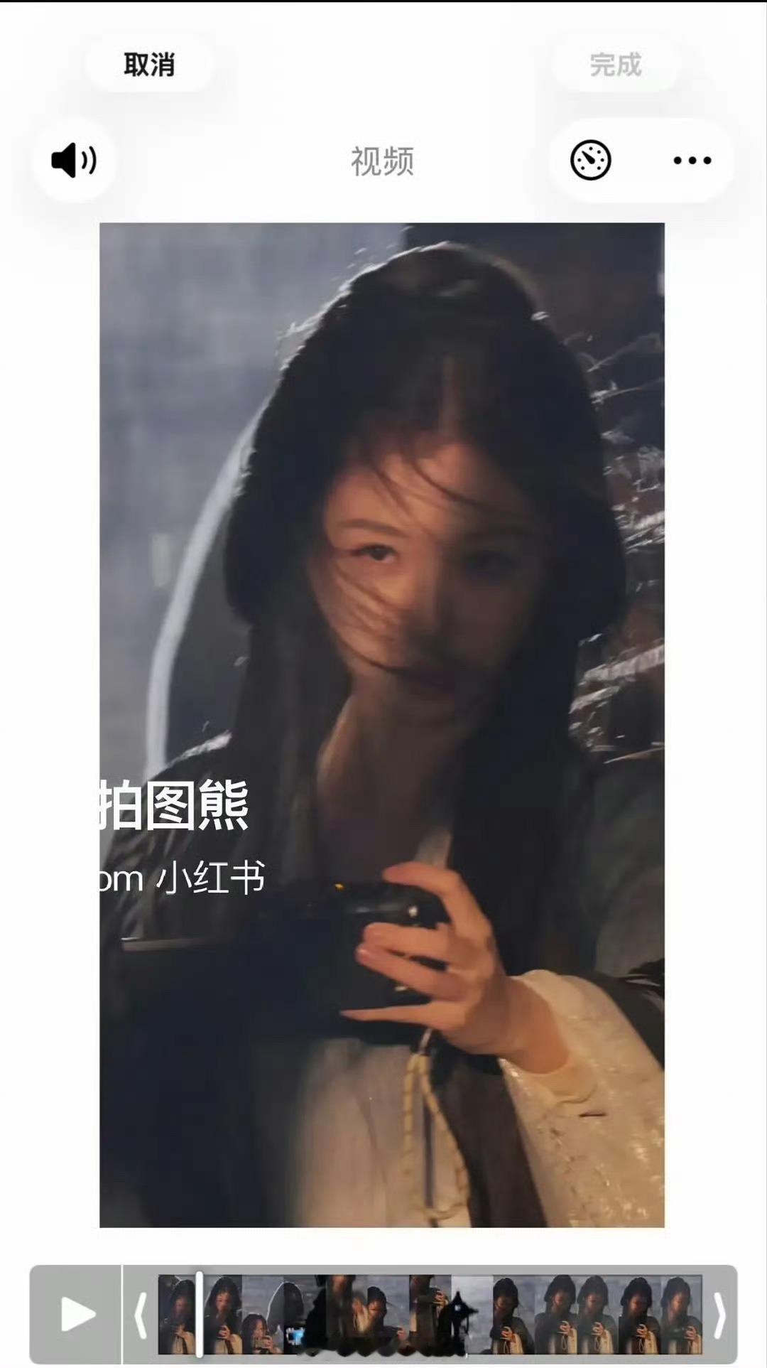 刷到的虞书欣云初令神图 看不清五官才神吗