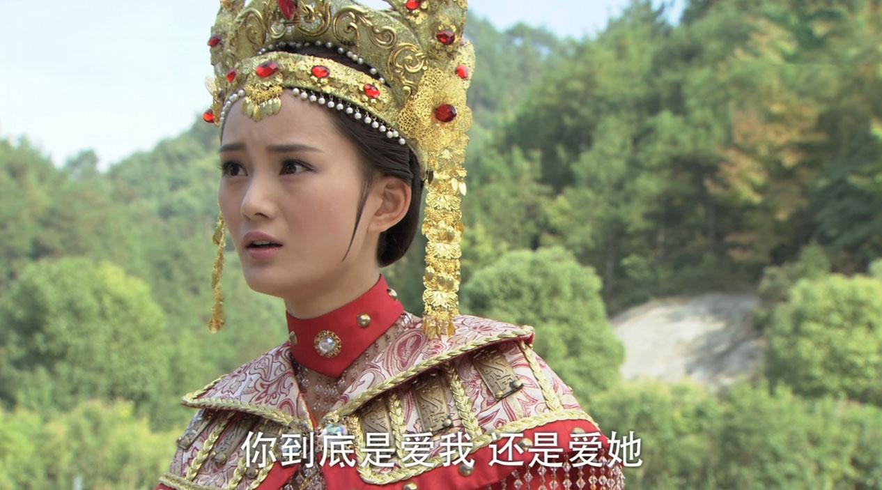 为什么代战问薛平贵这个问题，薛平贵不敢明说？

代战问薛平贵到底是爱她还是爱王宝