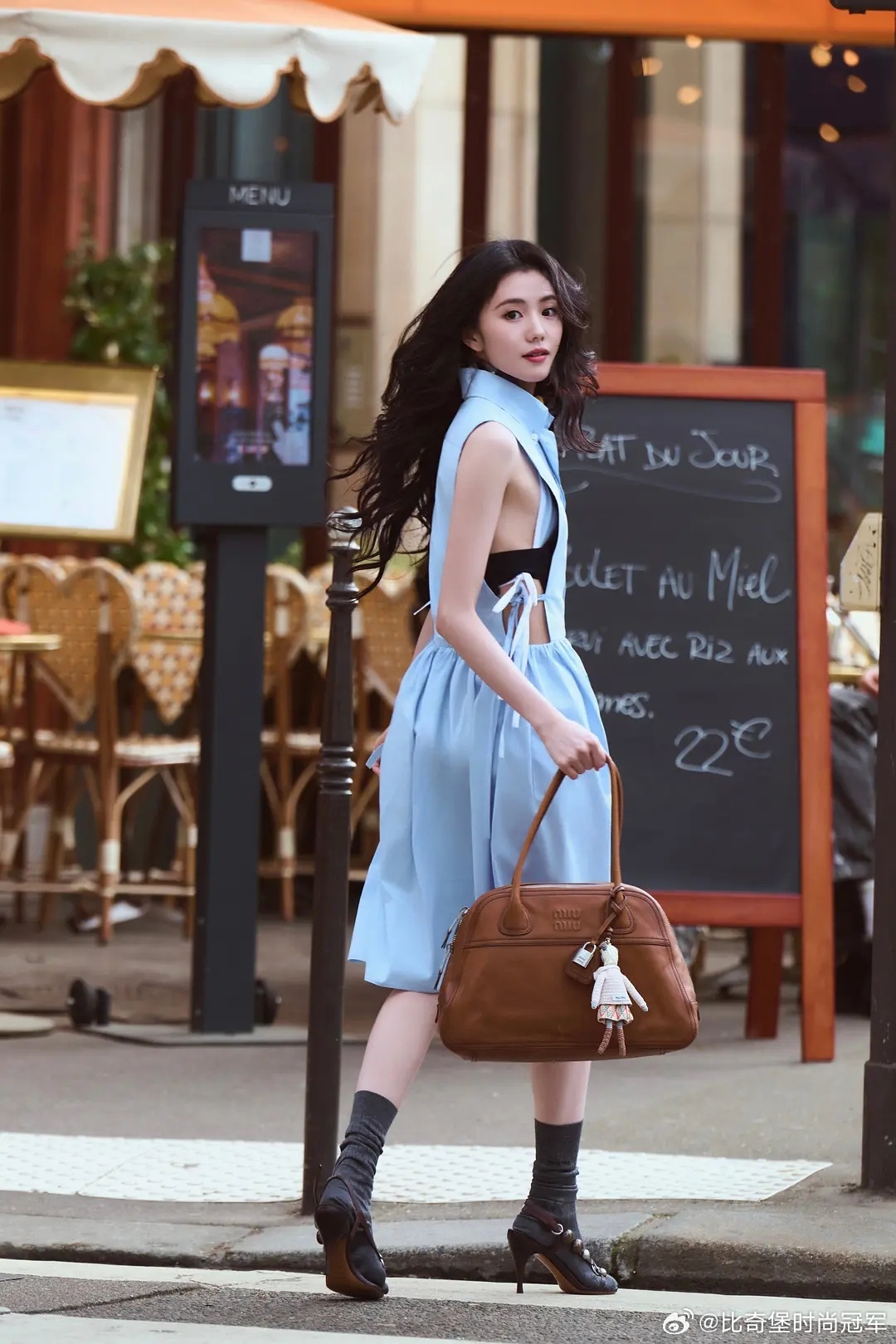 刘浩存简直就是miumiu大使 