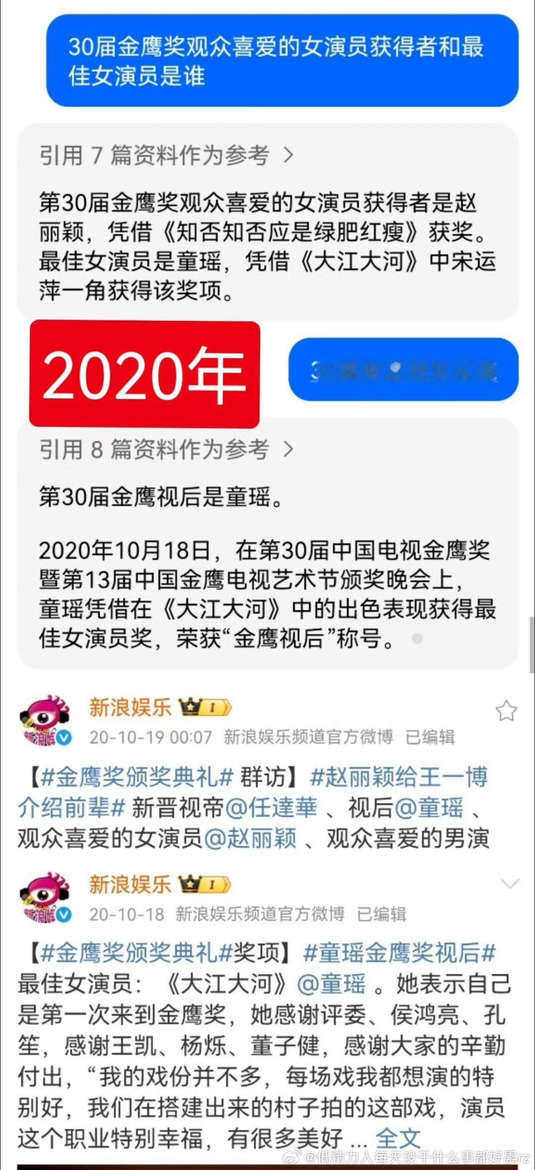 金鹰奖从来都乱七八糟这几年已经算比较努力“入正轨”了观众喜爱巅峰每届男四女四一共