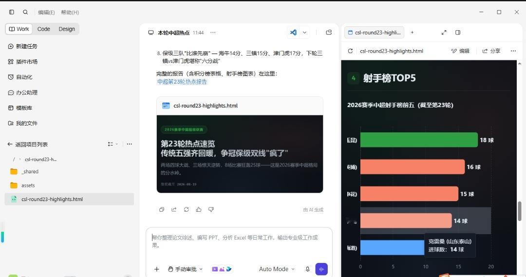 Trae真的是一个很不错的工作助理。