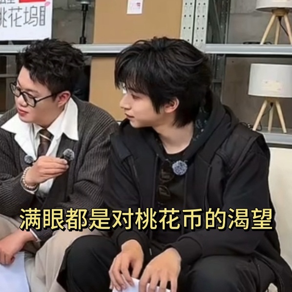 贺峻霖想回家自己造桃花币 贺峻霖你在桃花坞到底经历了什么啊哈哈哈哈，都已经琢磨上