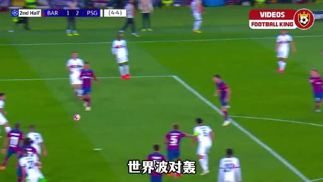 巴黎4-1拿下巴萨，总比分完成六球逆转，姆总梅开二度，登贝莱还是那么抽象。 #多解说谈巴黎战胜巴塞罗