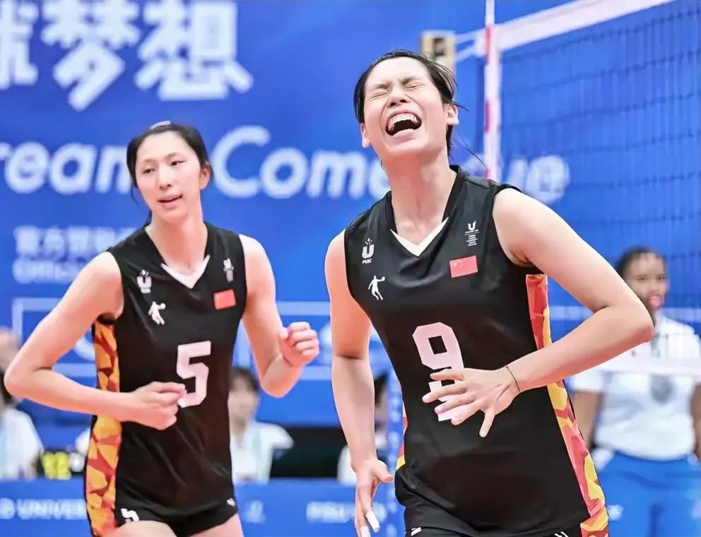 吴梦洁哑火，王云蕗稳如磐石

大运会第二场比赛，中国女排二队3:0战胜阿根廷，三