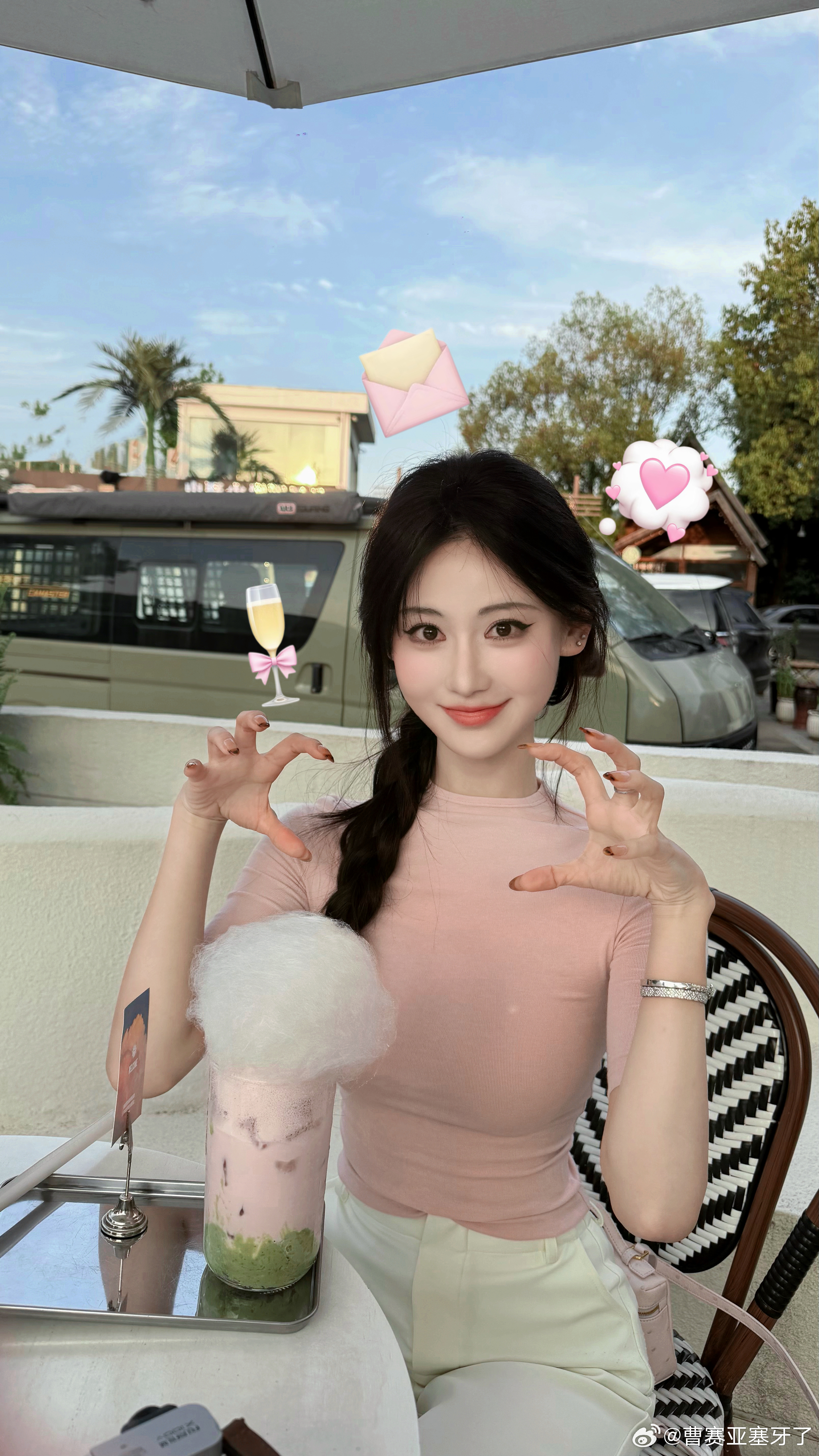 .☆.🎧 ♪‧⁺ 🐰ིྀ  ⑅⋆˖ 🤍。· °˃̵ ֊ ˂̵꧞今天天气好不