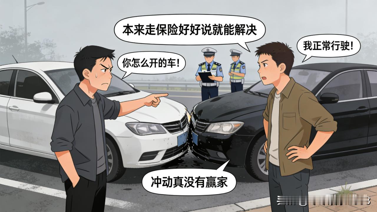 马路上两车剐蹭本是常事，可北京这起事故却因情绪失控闹大了 —— 一位大妈因电动车