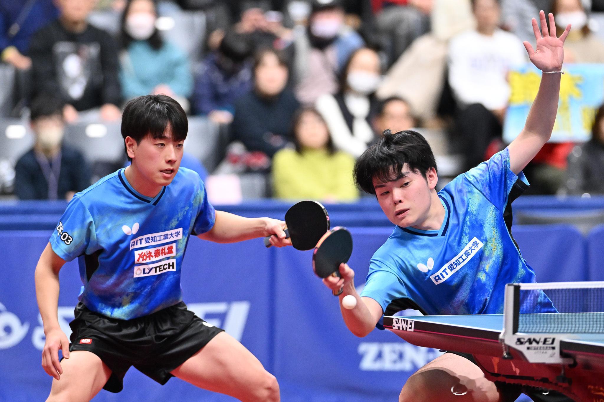 2026全日锦男双半决赛:篠塚大登／谷垣佑真3-2坂井雄飞／面田知己英田理志／松