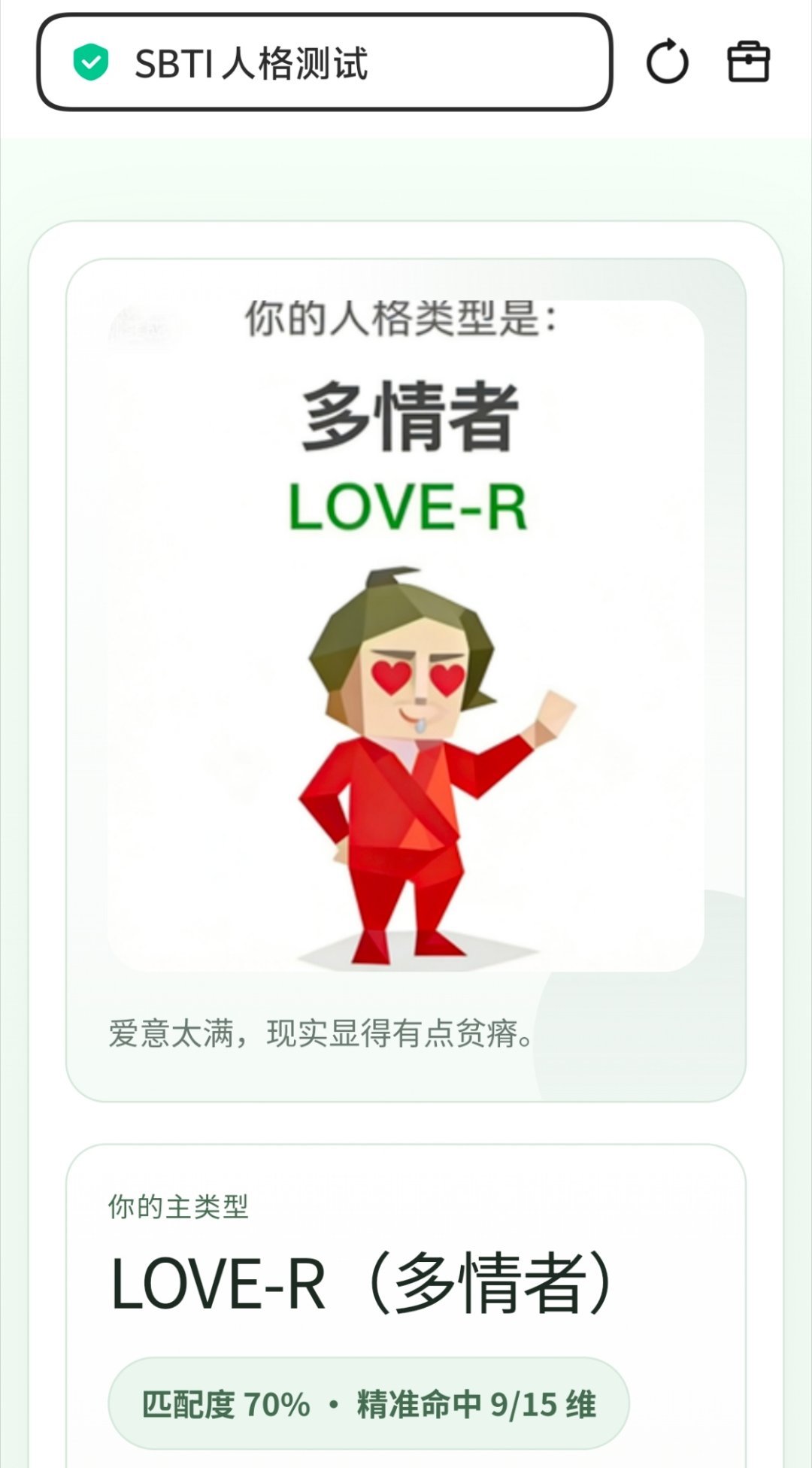 sbti人格大全这是何意味，我成海王了？