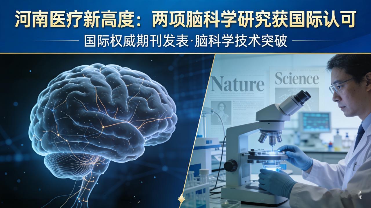 河南医疗新高度：两项脑科学研究获国际认可

河南医界“狂飙”！省医双响炮，轰开全