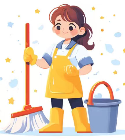 上海保洁阿姨一天弯腰4000次 做完一个区域的清洁工作后，常常要扶着墙缓缓直起身