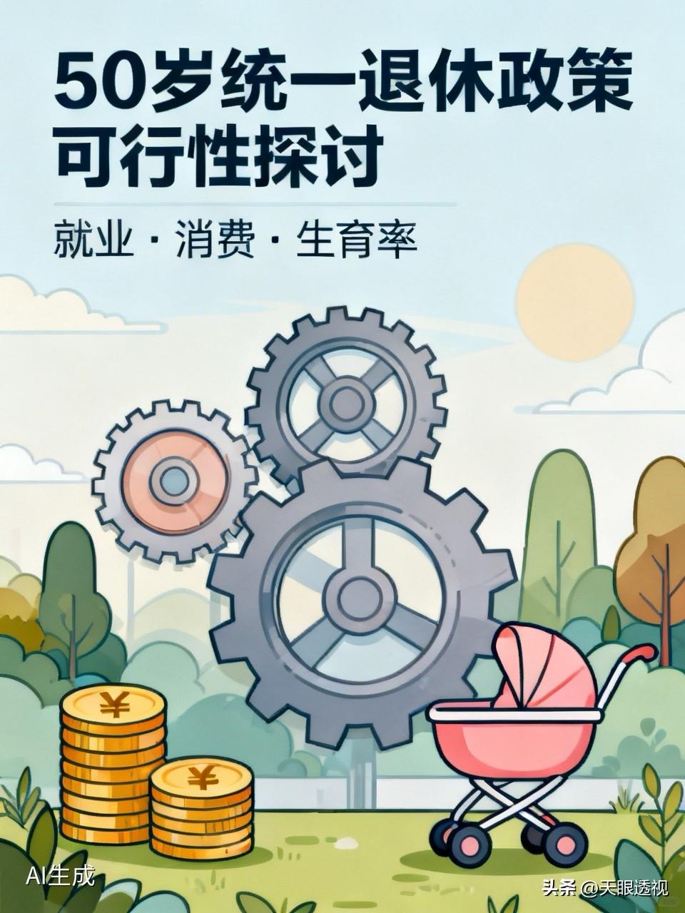 是否可行
在当下机器人与人工智能的发展形势中，推行50岁统一退休、退休金一律平等