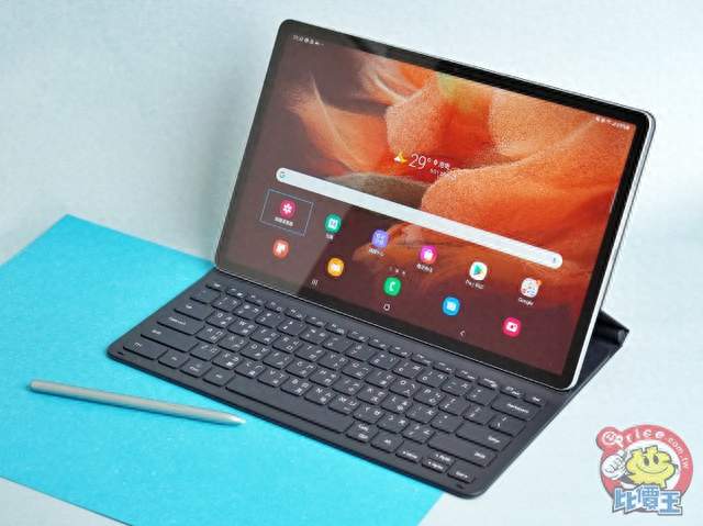 三星Tab S7 FE实测：大屏配手写笔键盘，老平板还能当轻办公主机