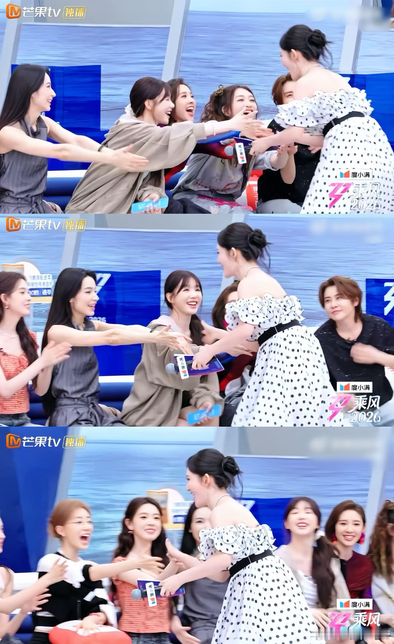 谢娜者来女对话太戳人者来女还没加谢娜微信 五年乘风一路相守，谢娜早已成为姐姐们最