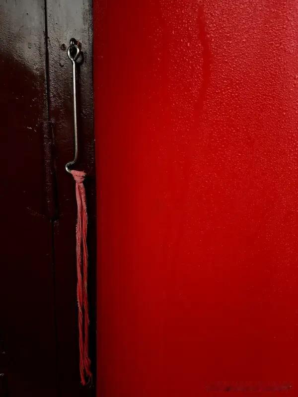 看到“朱门绣户花珍贵”这个上联，瞬间就感觉富贵气息扑面而来。“朱门绣户”描绘出贵