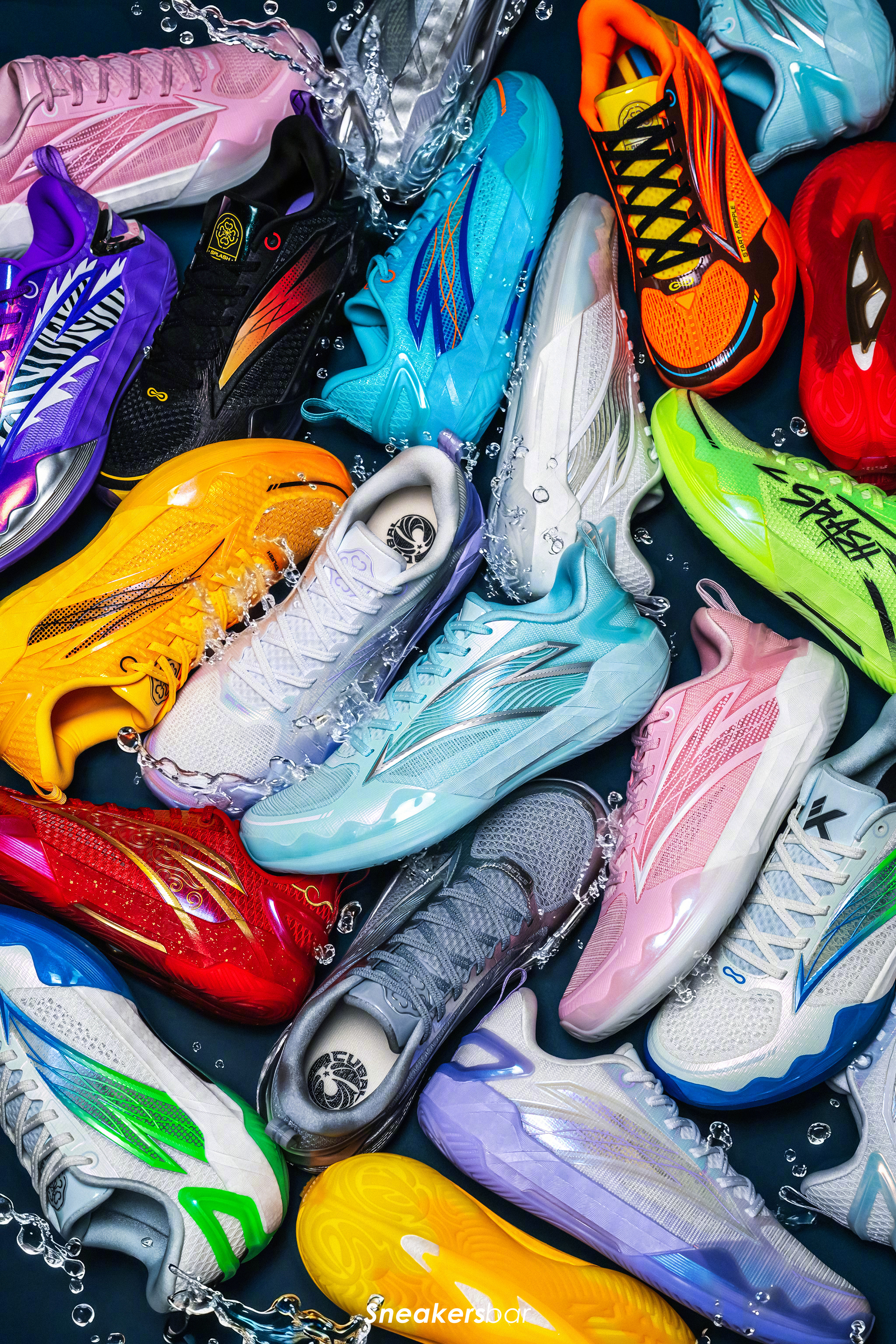 ANTA SPLASH 8水花8代轻透实战篮球鞋KT支线水花系列，一直秉承着专为