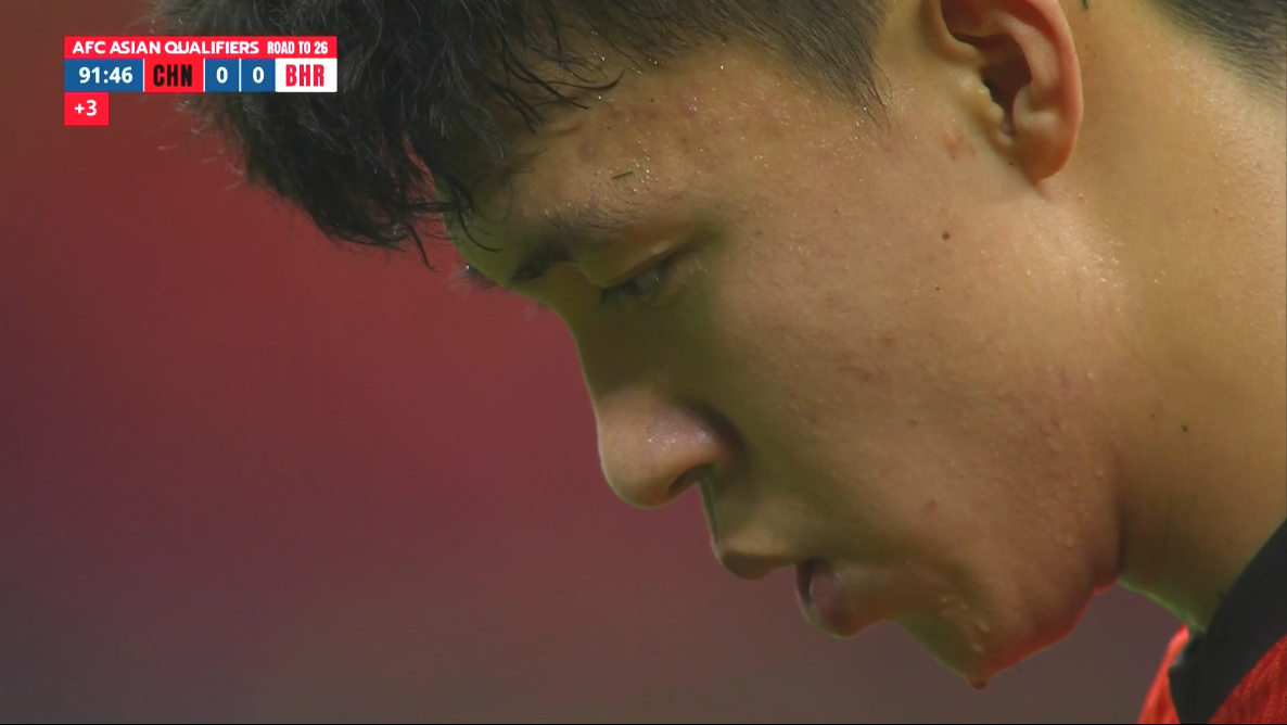#王钰栋绝杀#  国足1-0巴林！！！#王钰栋国足首球# 王钰栋点射收获国足生涯