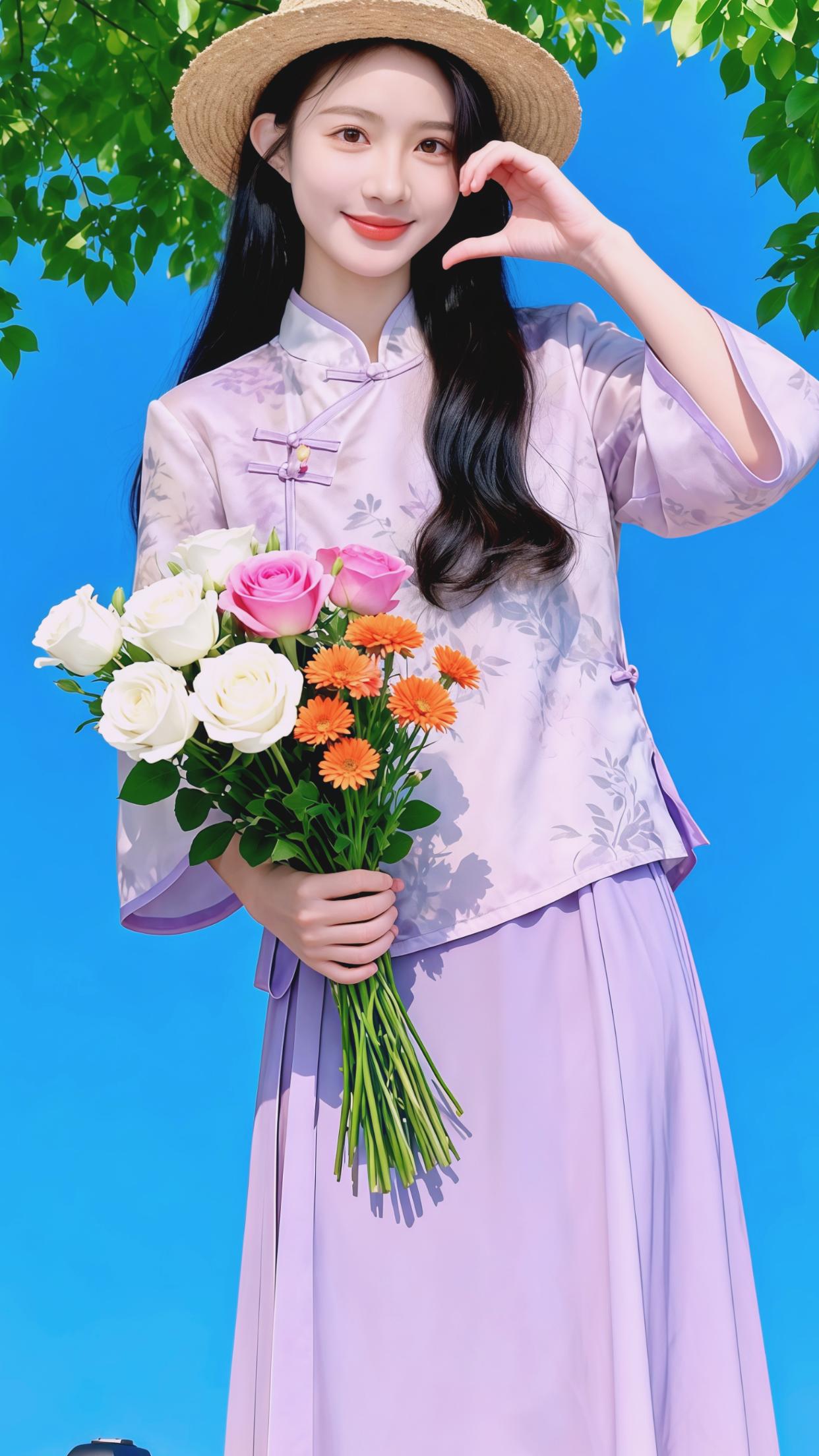 每日搭配分享👗时尚穿搭 穿美裙赴夏日之约 气质仙女裙穿搭 服装时装爱美穿搭时尚