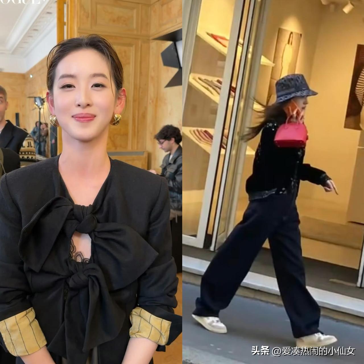 巴黎街头偶遇刘强东夫妇，章泽天健步如飞，刘强东乖巧跟随！
前两天刚在巴黎时装周上