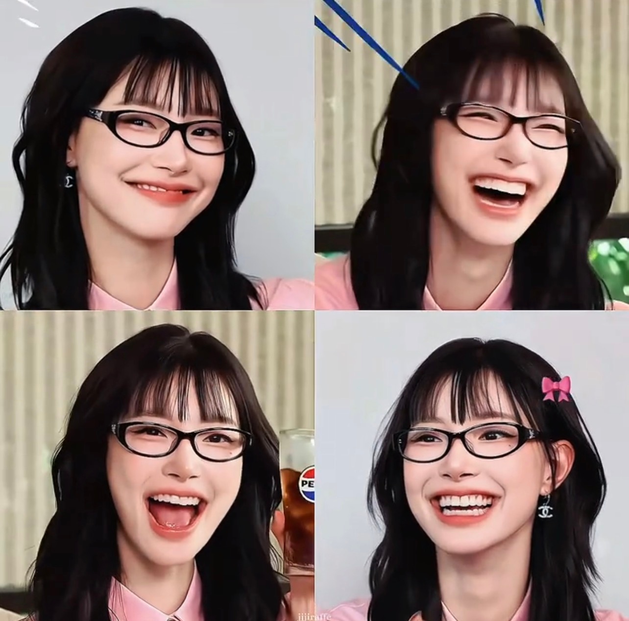 我晶，好萌呀，她和🤓这个长得一模一样 