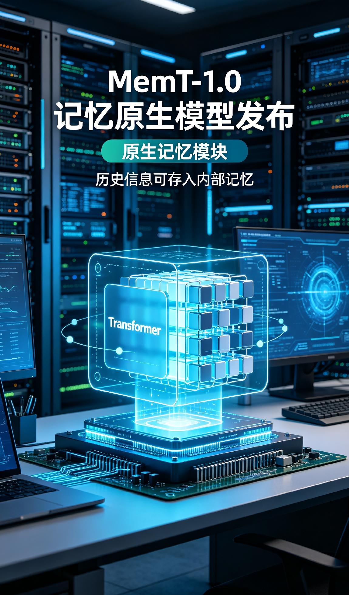 AI不再“转头就忘”！上海团队开源记忆原生大模型MemT‑1.0
 
你有没有这