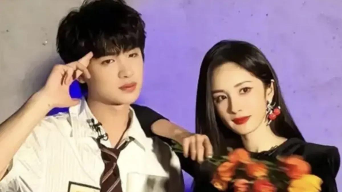 在镜头前，杨幂与某位男星上演了一出“相爱相杀”的戏码，两人的互动充满了欢乐与温馨